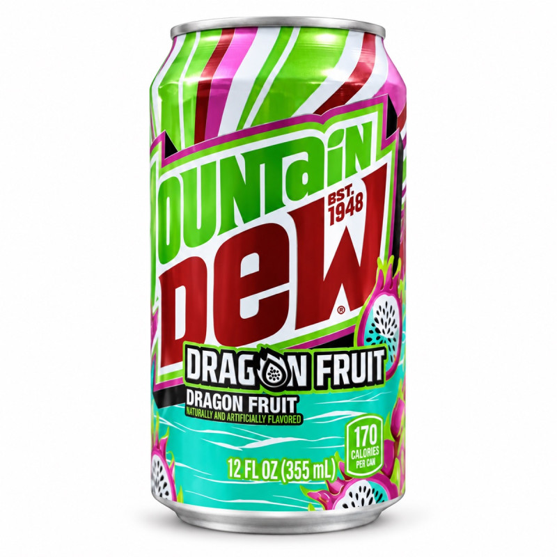 Mountain Dew Dragon Fruit 355 мл