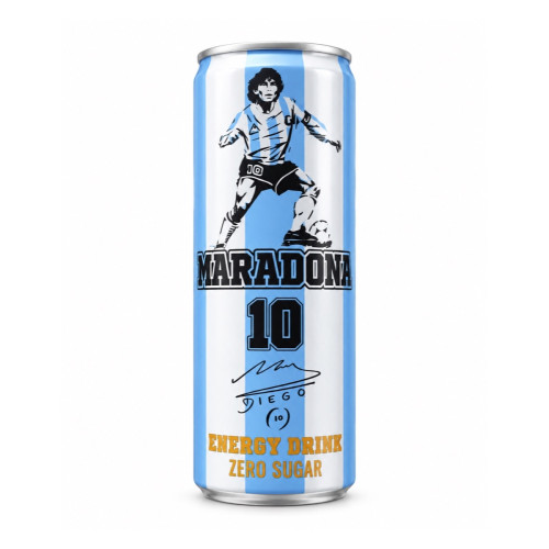 Maradona 10 Energy Drink Zero Sugar 250 мл Maradona 10 Energy Drink Zero Sugar 250 мл
