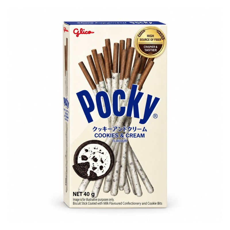 Glico Pocky Pocky Cookies & Cream 40 г