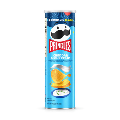 Pringles Cheddar & Sour Cream 158 г Pringles Cheddar & Sour Cream 158 г