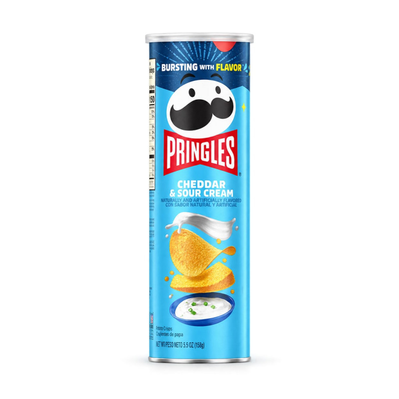 Pringles Cheddar & Sour Cream 158 г