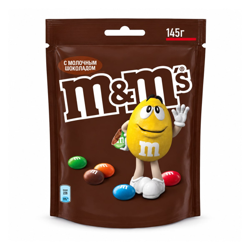 M&M's с молочным шоколадом 145 г