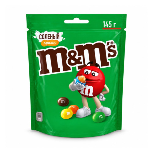 M&M's с солёным арахисом 145 г M&M's с солёным арахисом 145 г