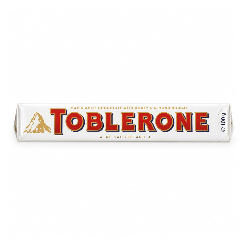 Toblerone Шоколад Toblerone White 100 г