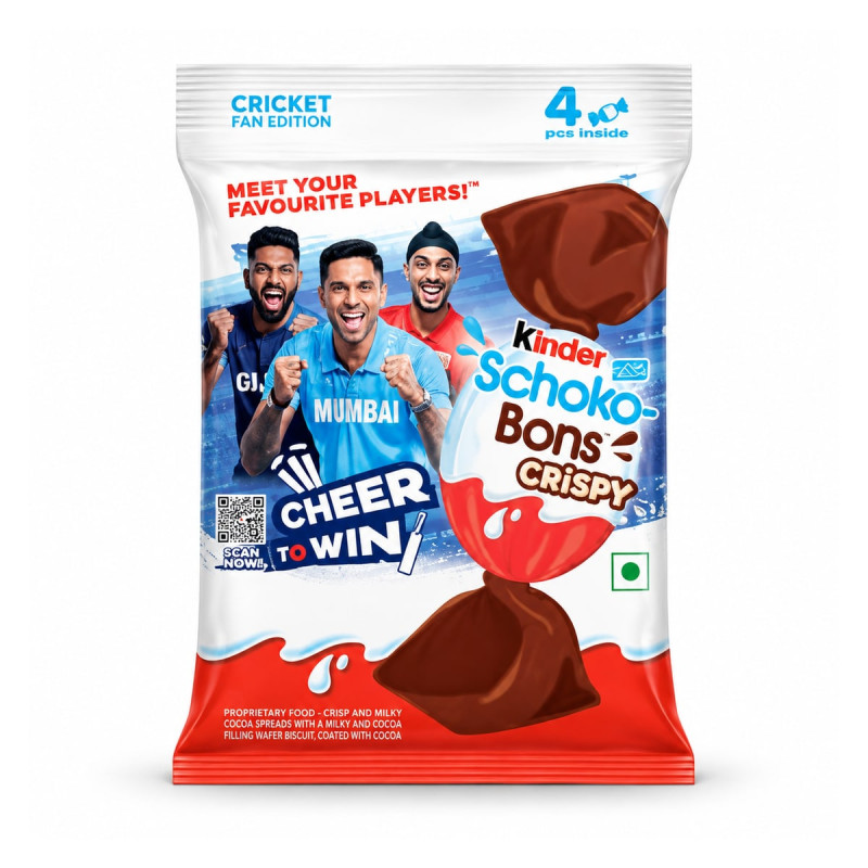 Kinder Конфеты Kinder Schoko-Bons Crispy 22,4 г 22.4 г
