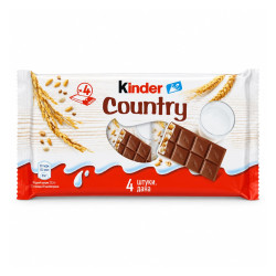 Kinder Шоколад Kinder Country 4 шт. 94 г
