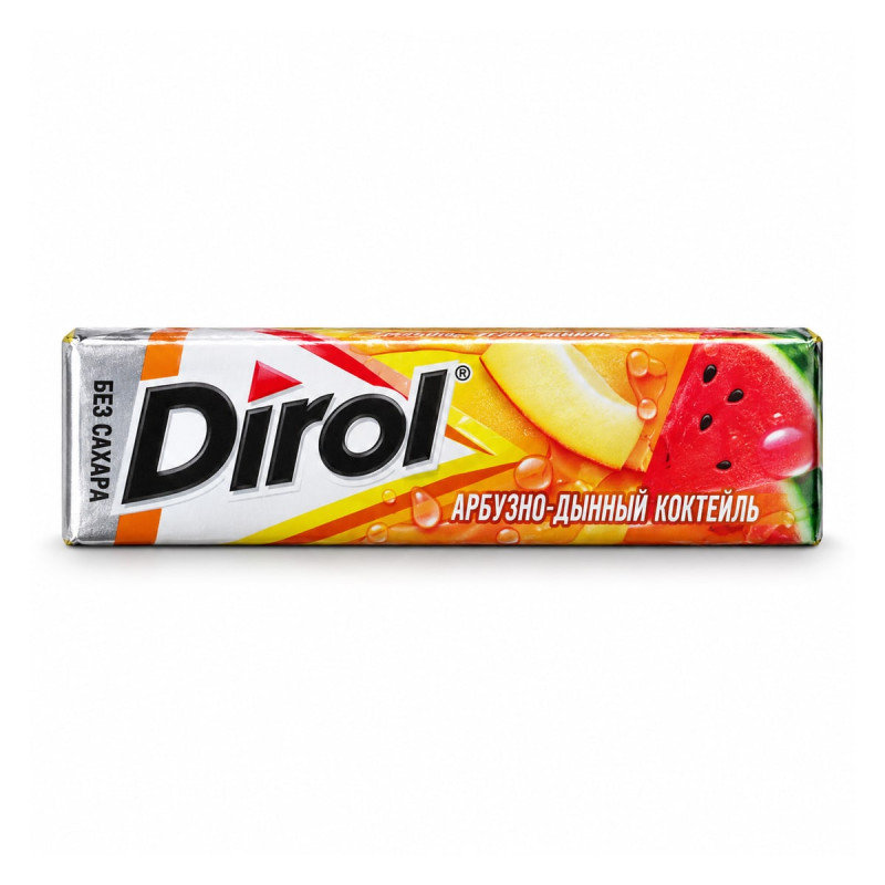 Dirol Жевательная резинка Dirol Арбузно-дынный коктейль 13,6 г 13.6 г