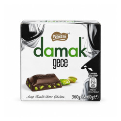 Nestlé Damak Шоколад Nestlé Damak Gece с фисташками 360 г