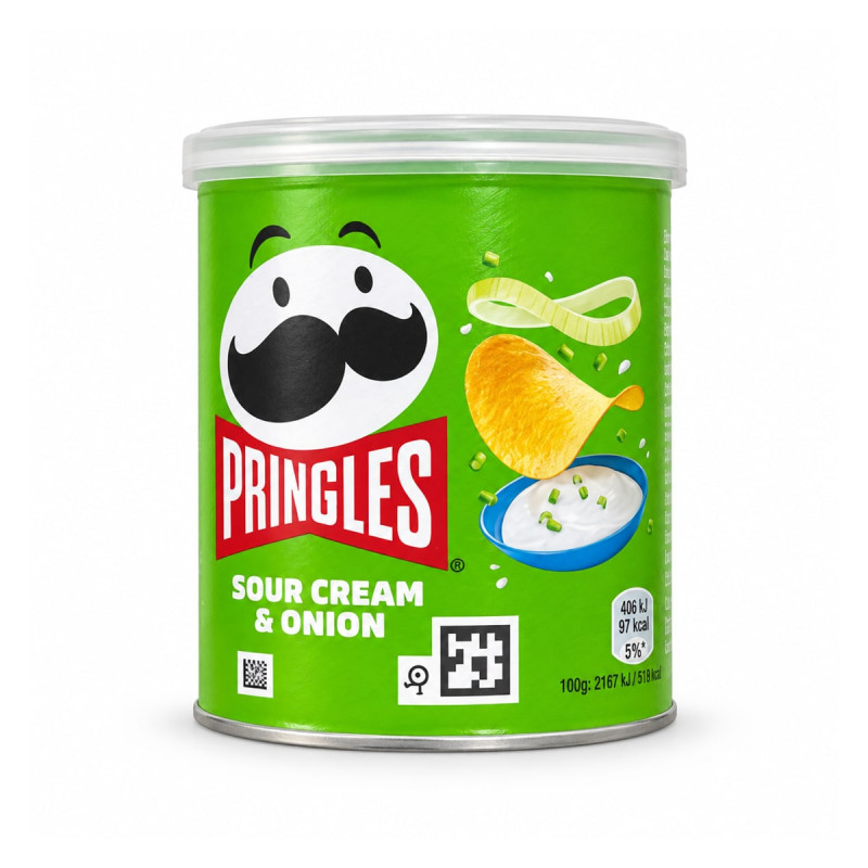 Pringles чипсы Sour Cream & Onion 40г 40 г