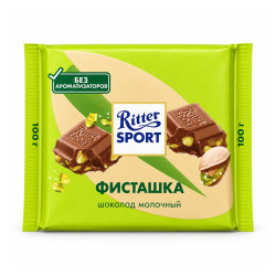 Ritter Sport молочный шоколад Фисташка 100г 100 г