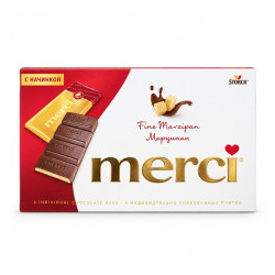 Merci Шоколадные конфеты Merci Fine Marzipan 250 г