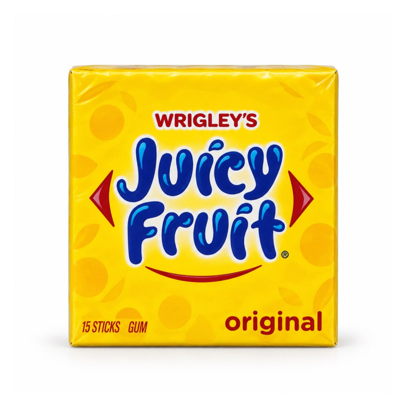 Wrigley's Жевательная резинка Juicy Fruit Original 15 пластинок 15 шт.