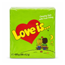 Love is... Жевательная резинка Love is... Фруктовая начинка 420 г