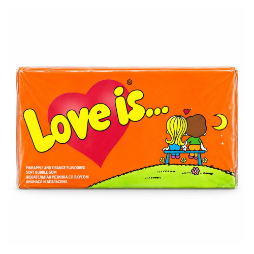 Жевательная резинка Love is... Ананас и апельсин 420 г Жевательная резинка Love is... Ананас и апельсин 420 г