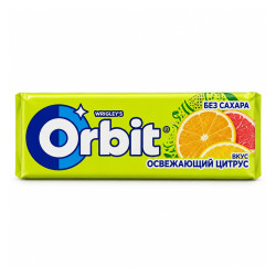Orbit Жевательная резинка Orbit Освежающий цитрус 13,6 г 13.6 г