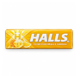 Halls Леденцы Halls Мёд и лимон 25 г
