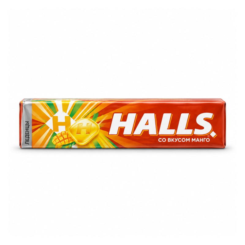 Halls Леденцы Halls Манго 25 г