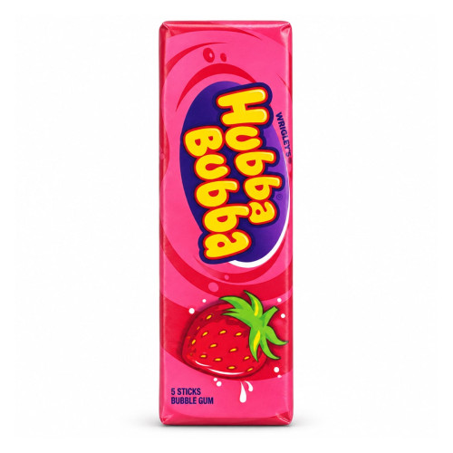 Жевательная резинка Hubba Bubba Клубника 5 пластинок Жевательная резинка Hubba Bubba Клубника 5 пластинок