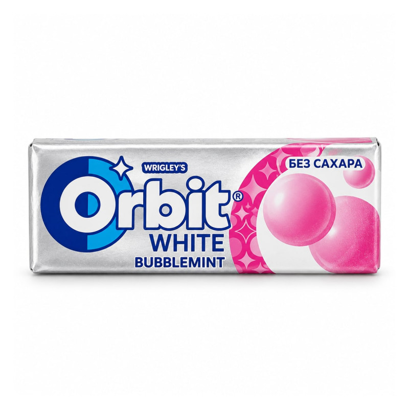 Orbit Жевательная резинка Orbit White Bubblemint 13,6 г 13.6 г