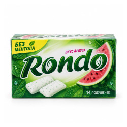 Rondo Жевательная резинка Rondo Арбуз 14 подушечек 14 шт.