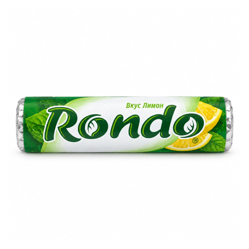 Rondo Жевательная резинка Rondo Лимон 14 подушечек 14 шт.