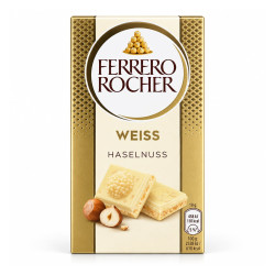 Ferrero Шоколад Ferrero Rocher Weiss с фундуком 90 г