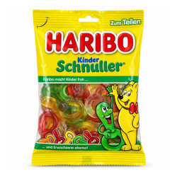 Haribo Kinder Schnuller, жевательные конфеты, 175 г