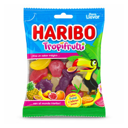 Haribo Tropifrutti, жевательные мармеладные конфеты, 175 г