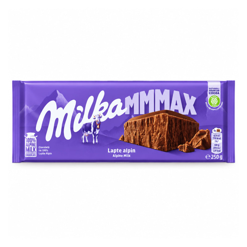 Milka Шоколад Milka MMMAX Альпийское молоко 250 г