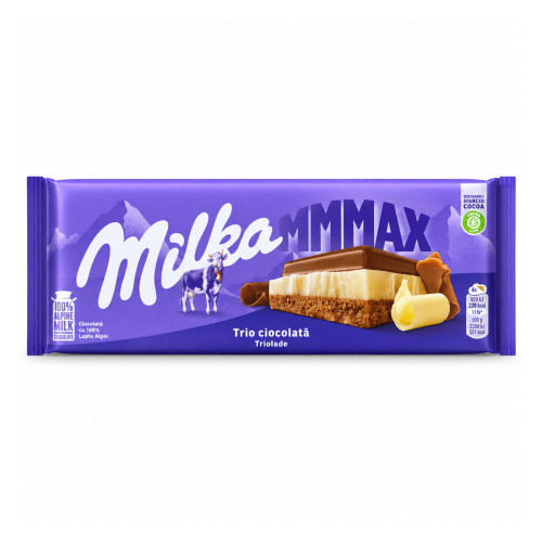 Шоколад Milka MMMAX Trio Ciocolată 280 г Шоколад Milka MMMAX Trio Ciocolată 280 г