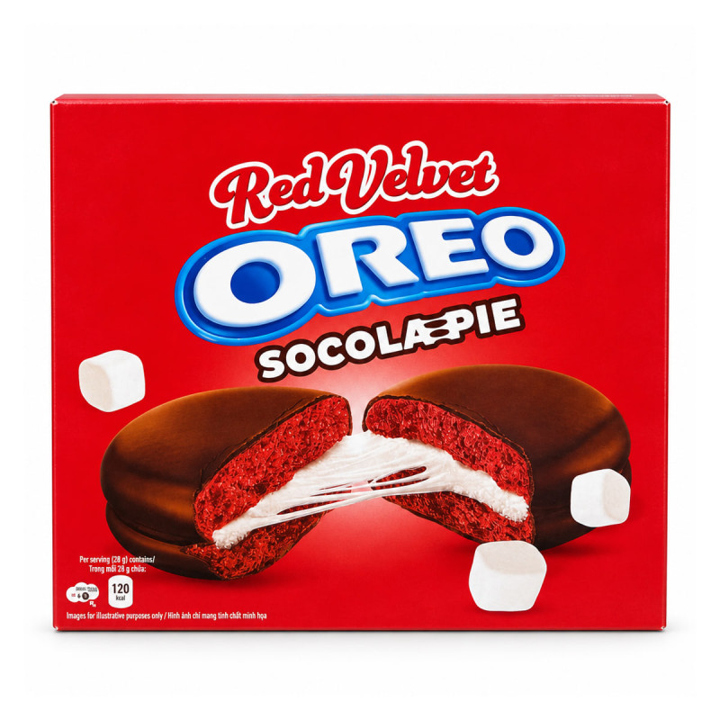 Oreo Пирожное Oreo Socola Pie Red Velvet 1 шт.
