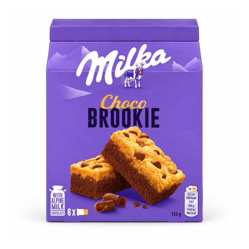 Milka Печенье Milka Choco Brookie 150 г