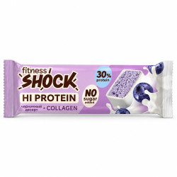 Fitness Shock Батончик Fitness Shock Hi Protein Collagen 60 г