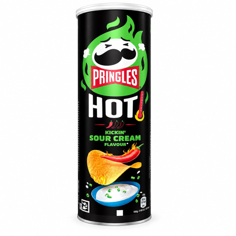 Pringles Чипсы Pringles Hot Kickin Sour Cream 160 г