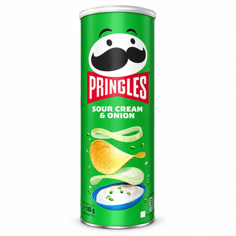 Pringles Чипсы Pringles Sour Cream & Onion 165 г