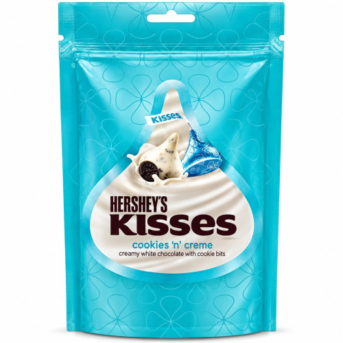 Конфеты Hershey's Kisses Cookies'n'Creme Конфеты Hershey's Kisses Cookies'n'Creme