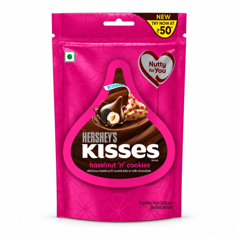 Hershey's Конфеты Hershey's Kisses Hazelnut'n'Cookies 1 шт.