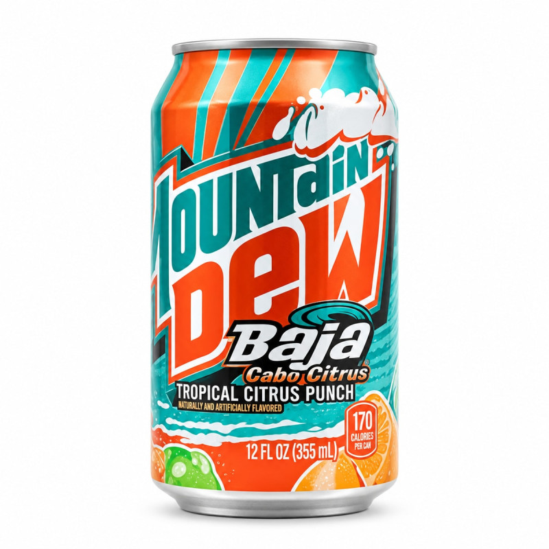 Mountain Dew Напиток Mountain Dew Baja Blast 355 мл