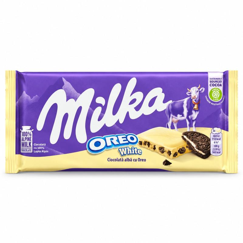 Milka Шоколад Milka Oreo White 100 г