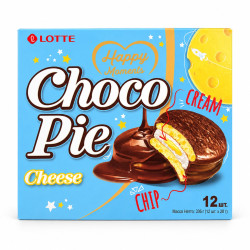 Lotte Пирожное Lotte Happy Moments Choco Pie Cheese 12 шт. 336 г