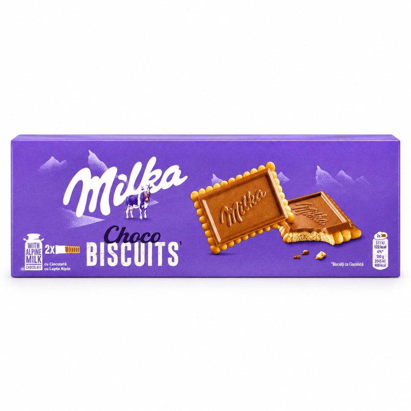 Milka Печенье Milka Choco Biscuits 150 г