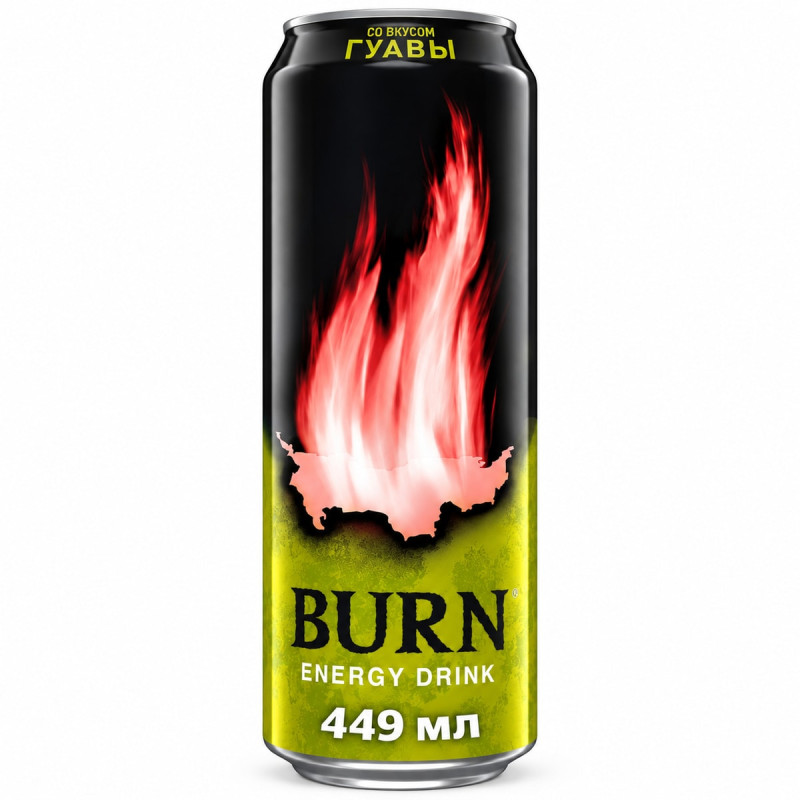 Burn Энергетический напиток Guava 449 мл