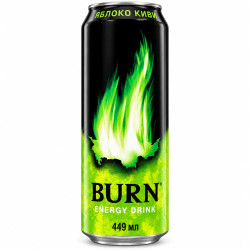 Burn Энергетический напиток Apple Kiwi 449 мл