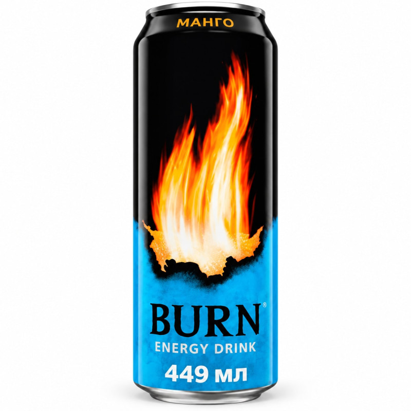 Burn Энергетический напиток Mango 449 мл