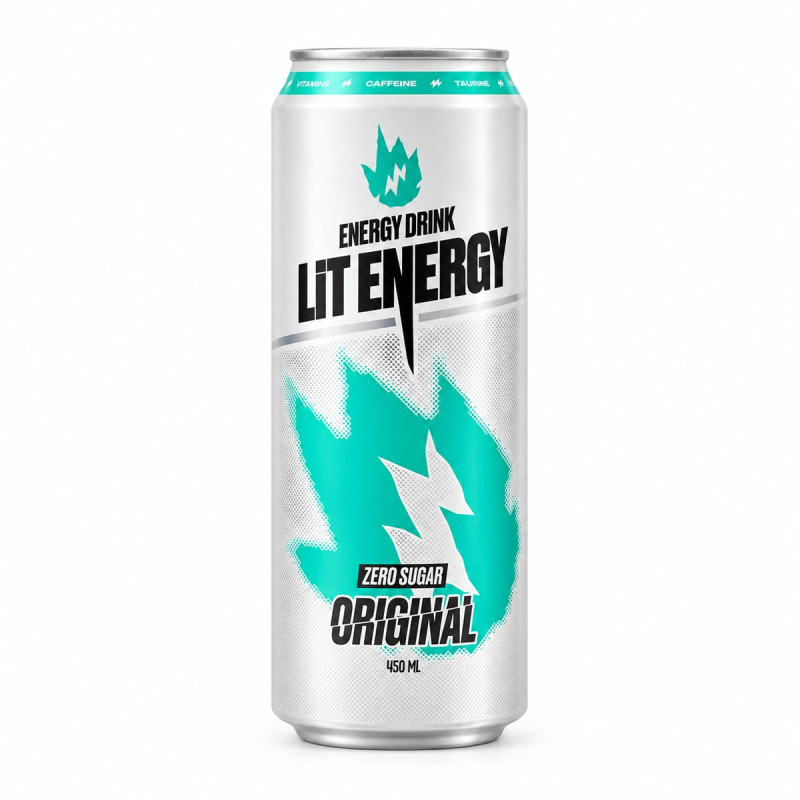 Lit Energy Энергетический напиток Original Zero Sugar 450 мл