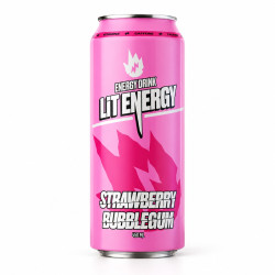 Lit Energy Энергетический напиток Strawberry Bubblegum 450 мл