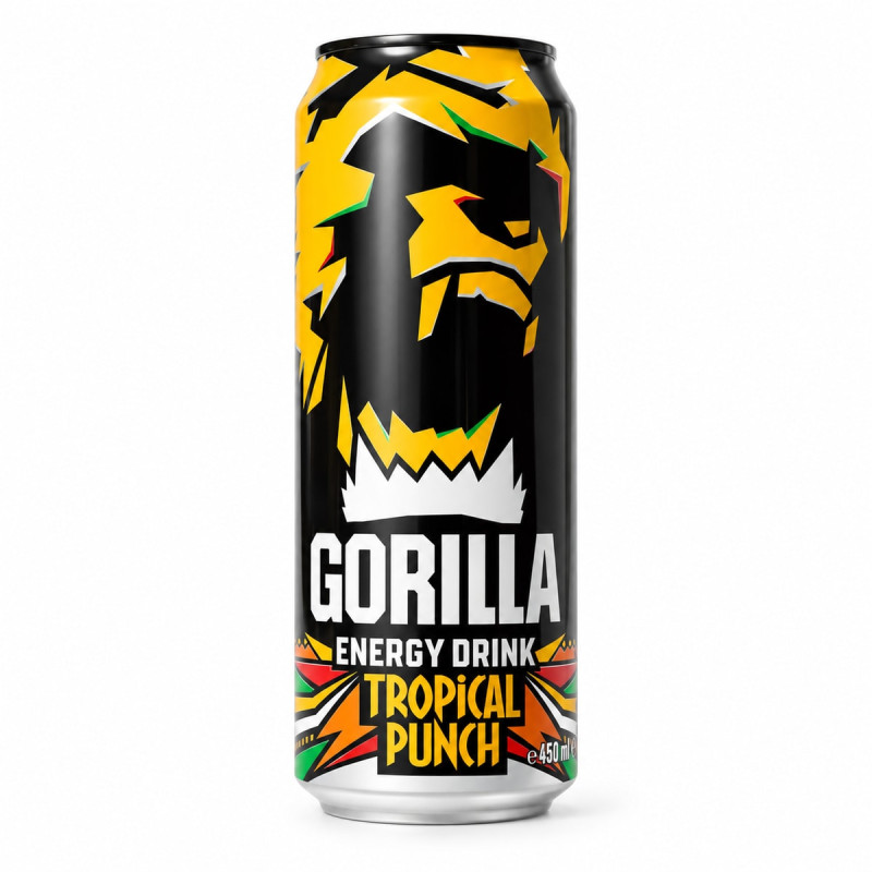 Gorilla Энергетический напиток Tropical Punch 450 мл