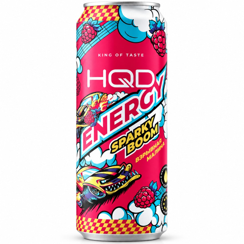 HQD Energy Энергетический напиток Sparky Boom 450 мл