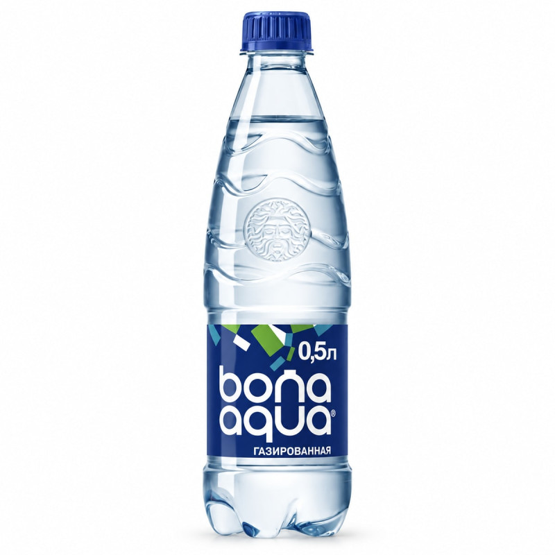 BonAqua Вода газированная 500 мл