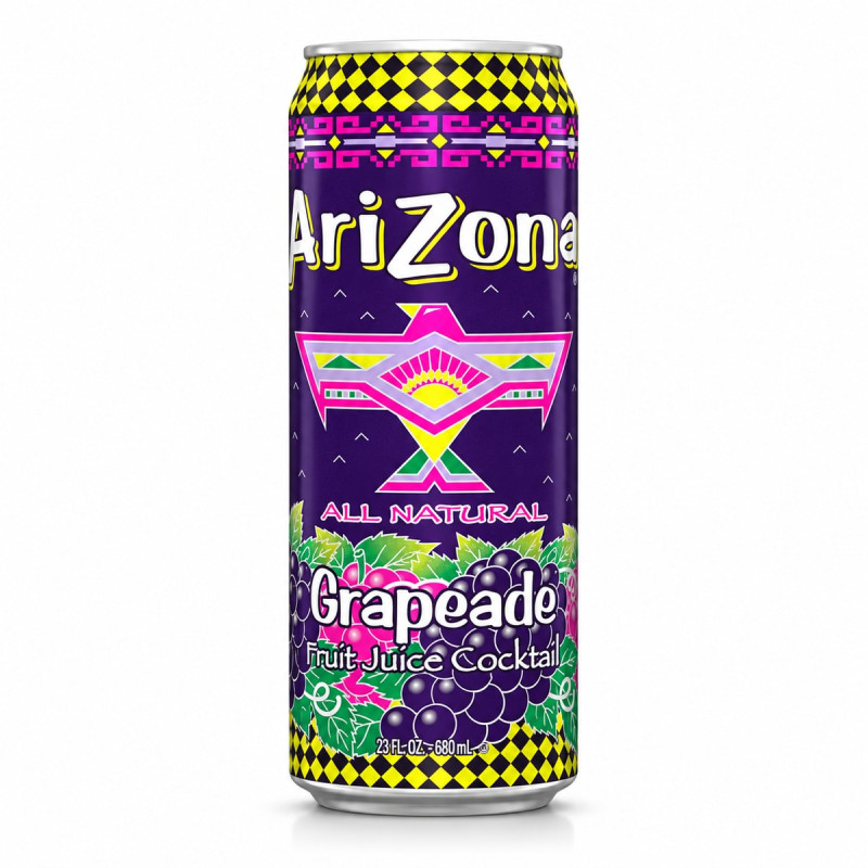 AriZona Напиток Grapeade Fruit Juice Cocktail 680 мл